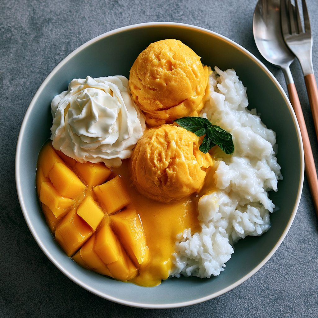 Mango met sticky rice